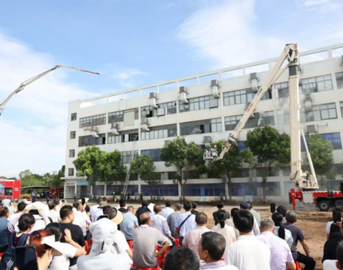 贛州大業公司積極參與全區綜合應急救援演練 筑牢安全生產防線??